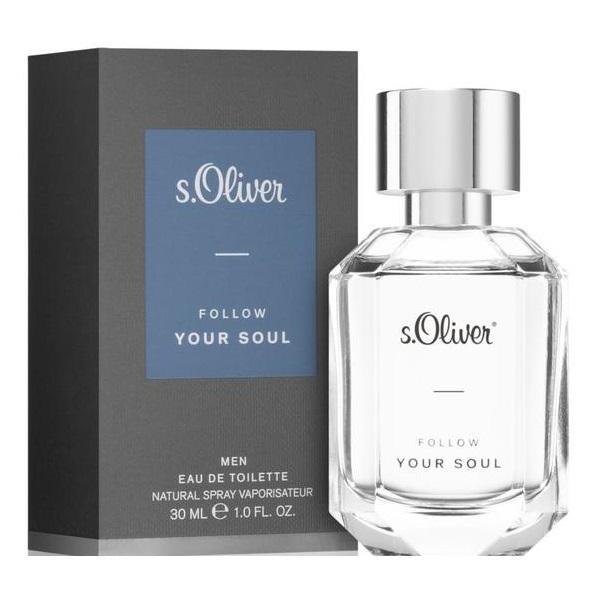 Apa de toaleta pentru barbati, S.Oliver, Follow Your Soul Men, 30 ml