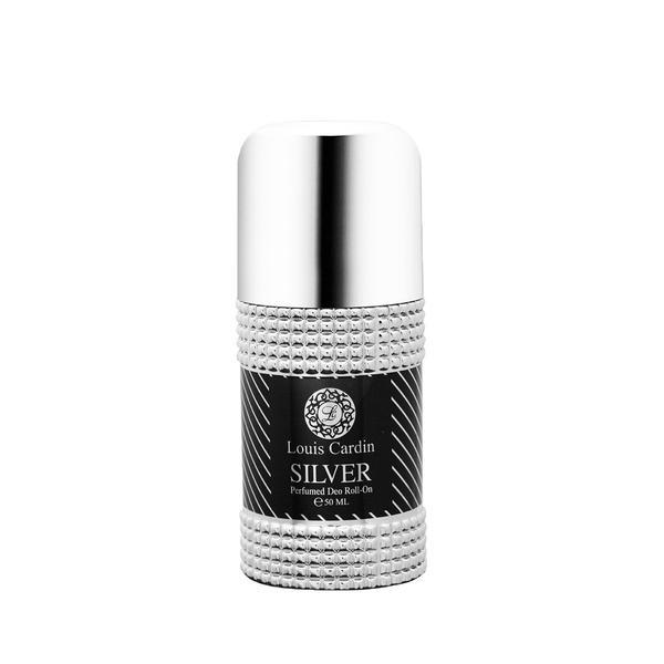 Antiperspirant roll-on unisex louis cardin silver 50 ml