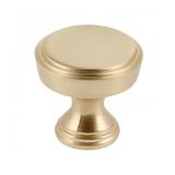 Buton pentru mobila Sonet, finisaj auriu periat GT, D:25 mm
