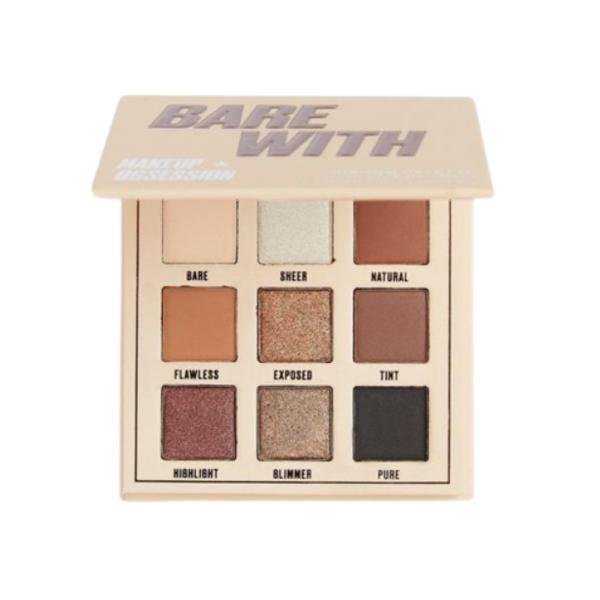 Paleta Makeup Obsession, Bare With, 10 g