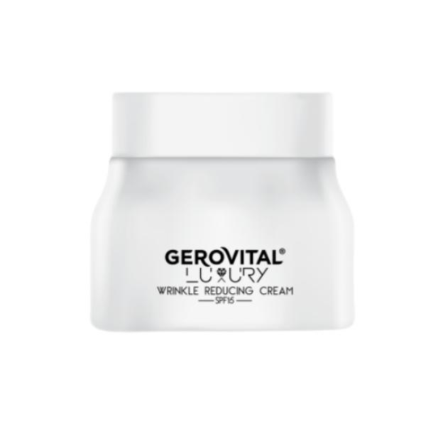 Crema atenuare Riduri – Gerovital Luxury Wrinkle Reducing Cream Spf 15, 50ml