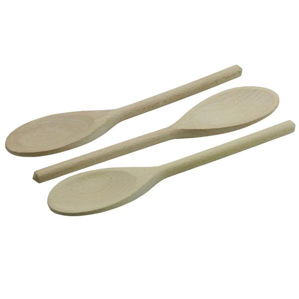 Set linguri lemn, 20 cm, 3 buc 