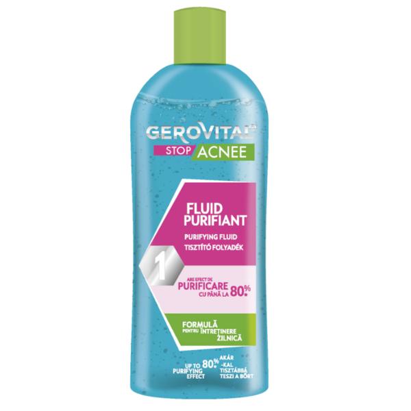 Fluid Purifiant – Gerovital Stop Acnee, 150ml 150ml imagine noua