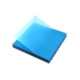 Notite Adezive Transparent Sticky Notes, 76 x 76 mm, 50 Bucati, Albastru