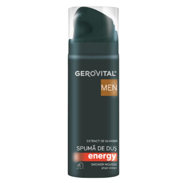 Spuma de dus Energy Gerovital Men, 200ml