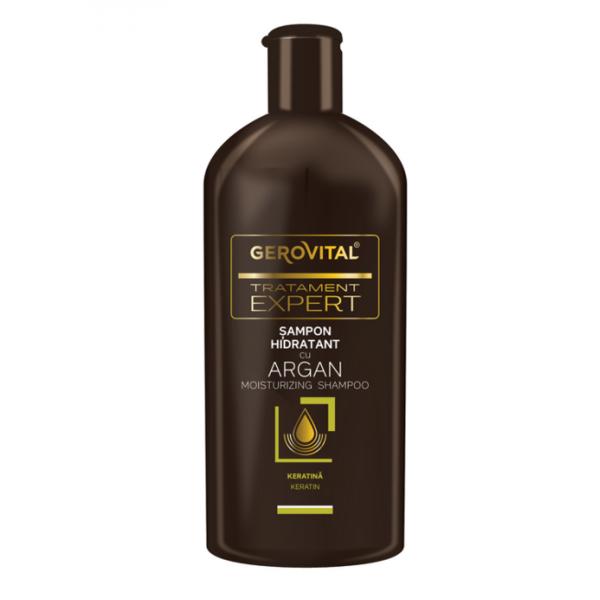 Sampon Hidratant cu Argan Gerovital Tratament Expert, 250ml