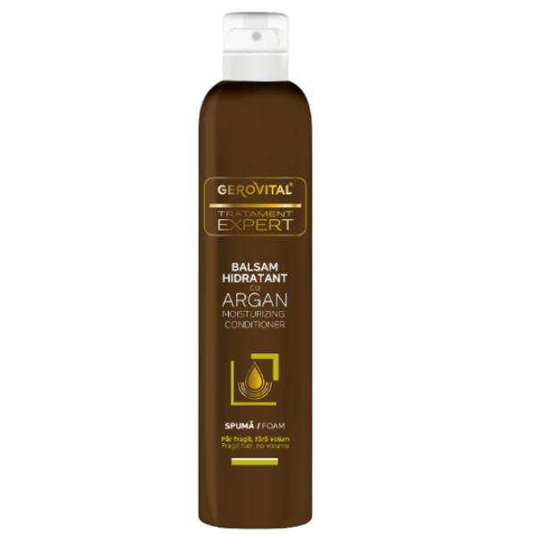 Balsam Spuma Hidratanta cu Argan Gerovital Tratament Expert, 200ml