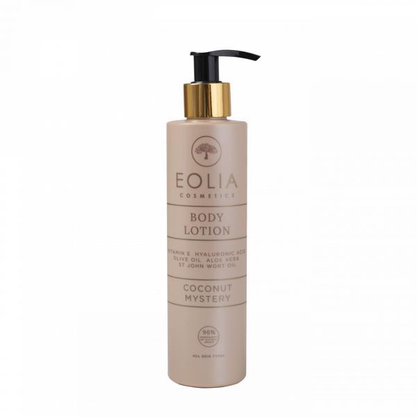 Lotiune de Corp Naturala cu Acid Hialuronic si Vitamina E si Cocos Eolia 8.45 fl. oz, 250 ml 250