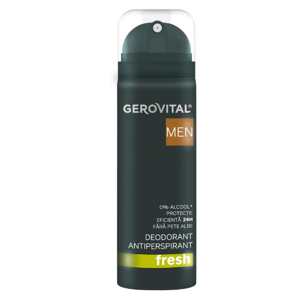 Deodorant antiperspirant Fresh Gerovital Men, 150ml image7