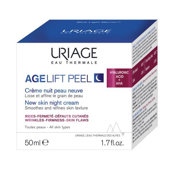 Crema de noapte peeling anti-ageing Age Lift, 50 ml, Uriage esteto.ro imagine noua