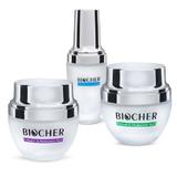 Pachet Biocher Perfect Skin in 30 Days, Crema Antirid hidratanta 50ml, Crema Anti -Acnee cu Retinol pentru fata 30ml, Crema hidratanta contur ochi 30ml