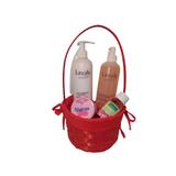 Set lotiune corp hidratanta Layaly 400 ml, Gel de dus pentru corp si par Layaly 400 ml, Crema hidratanta de trandafir Nagoya 100 ml, Ulei fraicheur trandafir 60 ml