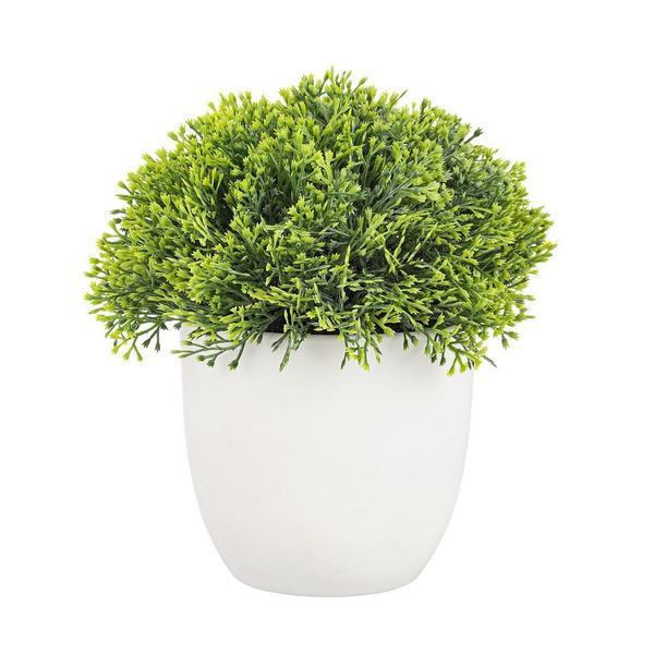 Planta artificiala verde coryn 14x16 cm