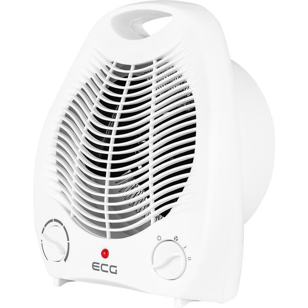 Aeroterma electrica ecg tv 3030 heat r, 2000 w, 2 viteze, 3 moduri de functionare, termostat, alb