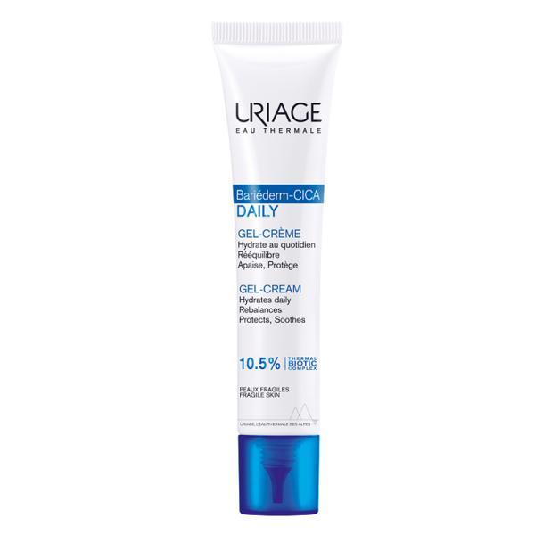 Gel crema pentru pielea fragilizata si deteriorata Bariederm Cica Daily, Uriage, 40 ml