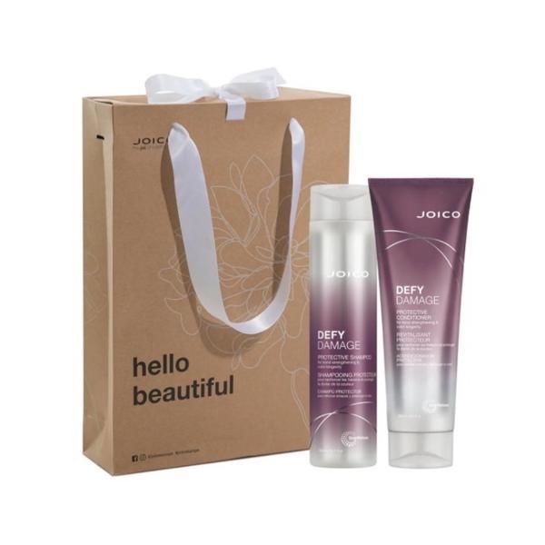 Pachet set joico defy damage sampon 300ml balsam 250ml