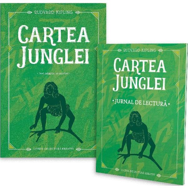 Cartea junglei + Jurnal de lectura - Rudyard Kipling, editura Kreativ