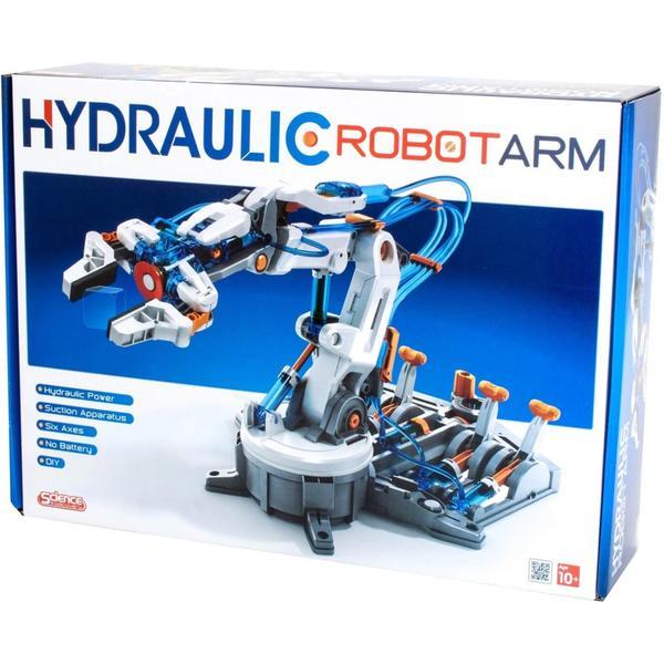 Kit robotica de constructie brat hidraulic (ro)