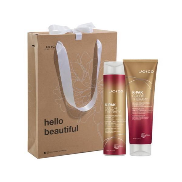 Set Joico K-PAK Color Therapy – Pachet de ingrijire pentru par vopsit, sampon 300ml + balsam 250ml 250ml imagine noua 2022