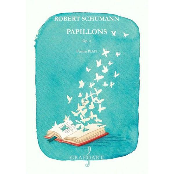Papillons Op.2 pentru pian - Robert Schumann, editura Grafoart