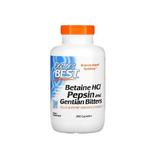 Supliment alimentar Betaine HCL Pepsin and Gentian Bitters - Doctor's Best, 360g