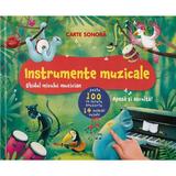 Carte sonora: Instrumente muzicale. Ghidul micului muzician, editura Prut