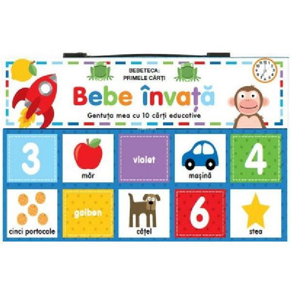 Bebe invata. gentuta mea cu 10 carti educative, editura prut