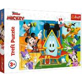 Puzzle 24 Maxi Mickey Mouse Casa Prietenilor Amuzanti