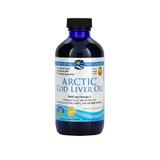 Supliment lichid Arctic Cod Liver Oil Orange - Nordic Naturals, 237ml