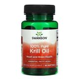 Supliment alimentar 100% Pure Krill Oil - Swanson, 60capsule