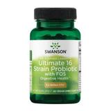 Supliment alimentar Ultimate 16 Strain Probiotic with FOS Dr. Stephen Langer's - Swanson, 60capsule