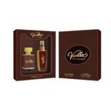 Set cadou parfum, Femei, Vanilla Chocolate Apa de parfum 50ml + Spray corp 50ml, MB Perfumes