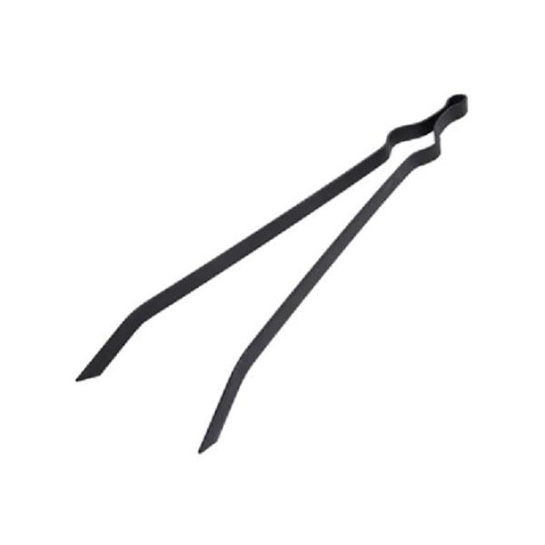 Cleste pentru semineu, metalic, negru, 48 cm