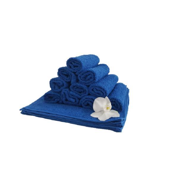 Set 5 prosoape pentru bucatarie, 30x30 cm, 100% bumbac, Albastru