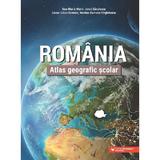 Romania. Atlas geografic scolar - Ana-Maria Marin, Ionut Savulescu, Cezar-Iulian Buterez, Marina-Ramona Virghileanu, editura Paralela 45