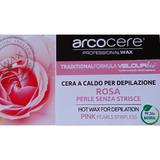 Ceara epilat profesionala Arcocere perle traditionala elastica roz, 100 g