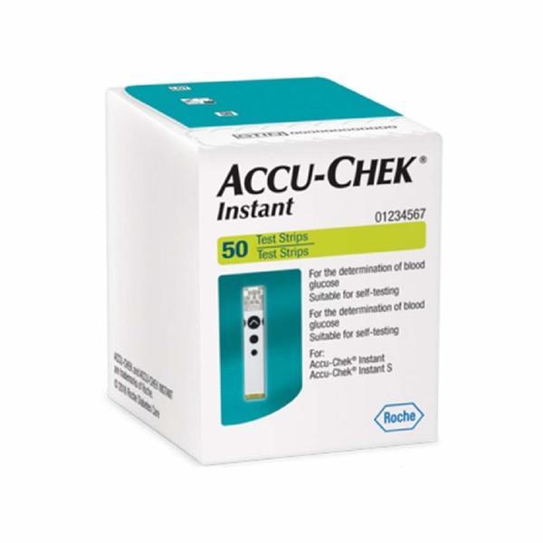 Set 50 Teste Glicemie Accu Chek Instant si 25 Ace Sterile SoftClix