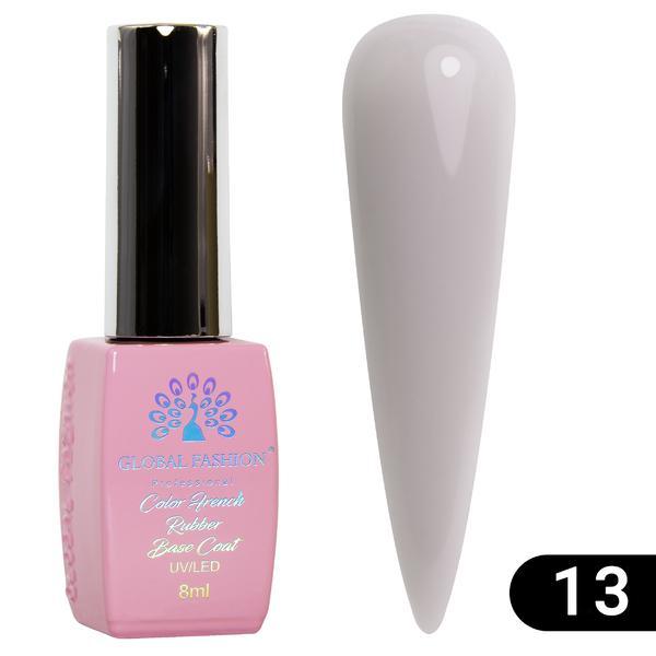 Base coat, color french 8 ml, 13 gri