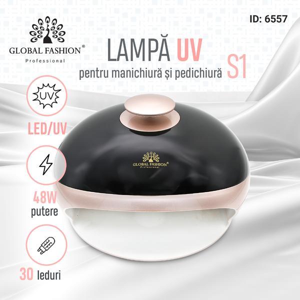Lampa pentru unghii LED/UV 48W Global Fashion S1 48W imagine noua 2022