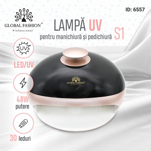 Global Fashion Lampa pentru unghii LED/UV 48W S1
