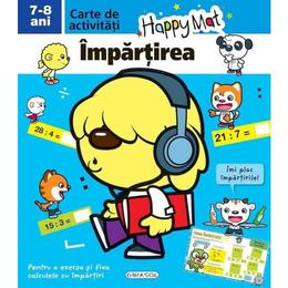 Happy Mat - Impartirea 7-8 Ani, editura Girasol