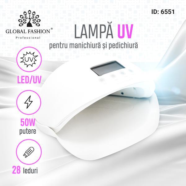Lampa pentru unghii LED/UV 50W Global Fashion G50 esteto