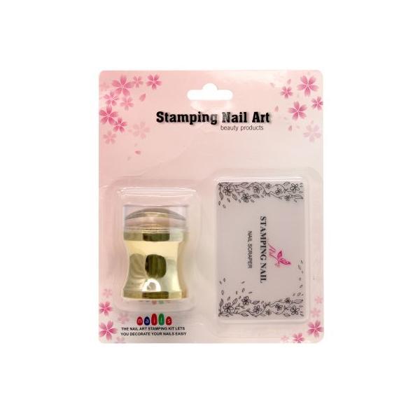 Stampila pentru unghii, global fashion, transparent