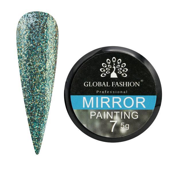 Gel color, Global Fashion, Mirror 5 gr, Verde 07 Color