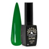 Oja semipermanenta Black Elite, Global Fashion 8 ml, Verde 046