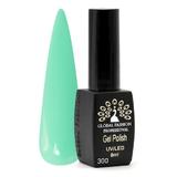 Oja semipermanenta  Black Elite, Global Fashion 8 ml, Verde 300