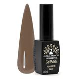 Oja semipermanenta  Black Elite, Global Fashion 8 ml, Maro 306