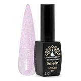 Oja semipermanenta Black Elite, Global Fashion, 8 ml, Roz 212