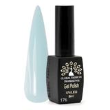 Oja semipermanenta Black Elite, Global Fashion, 8 ml, Albastru 176