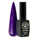 Oja semipermanenta Black Elite, Global Fashion 8 ml, Violet 164